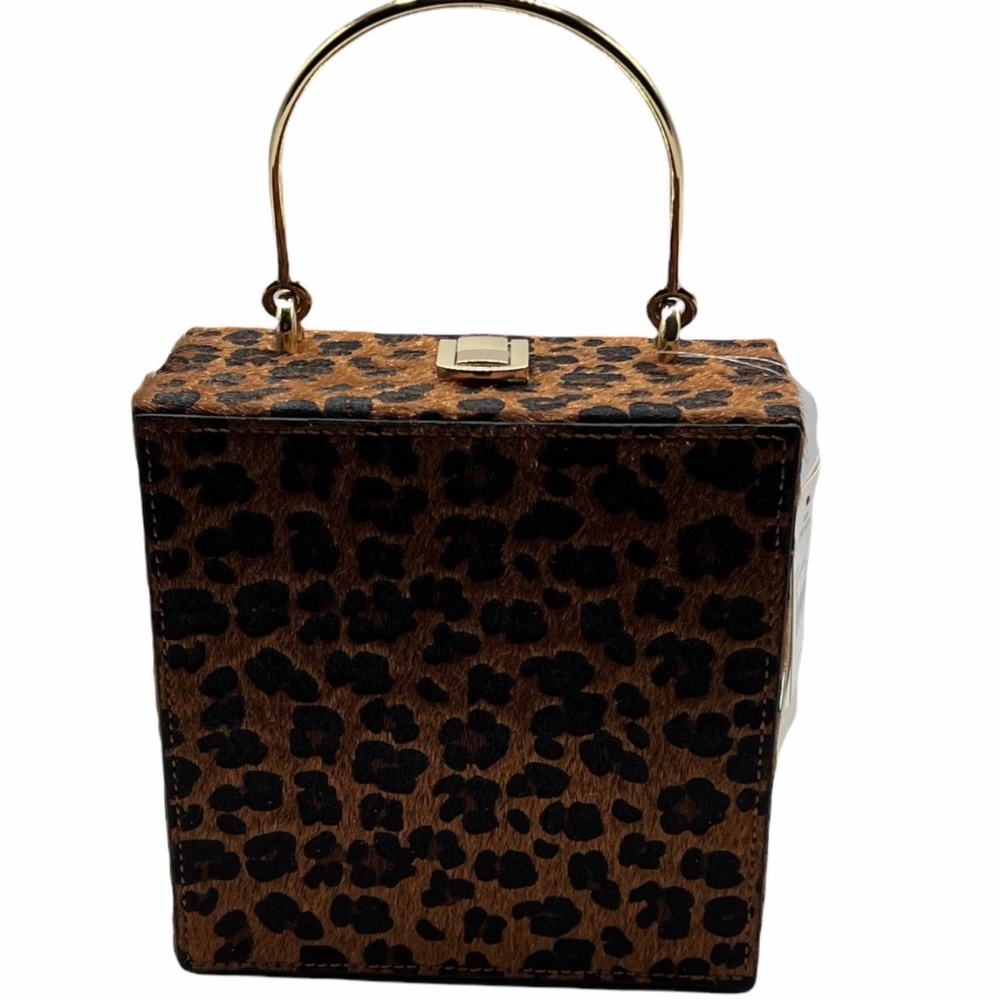 Leopard Box Style Purse
